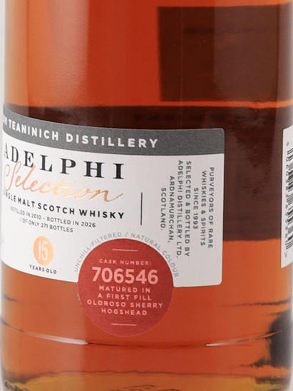 Adelphi Teaninich 15 Years 2010 59.4%