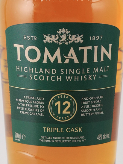 Tomartin 12 Years Triple Cask [Parallel Import]