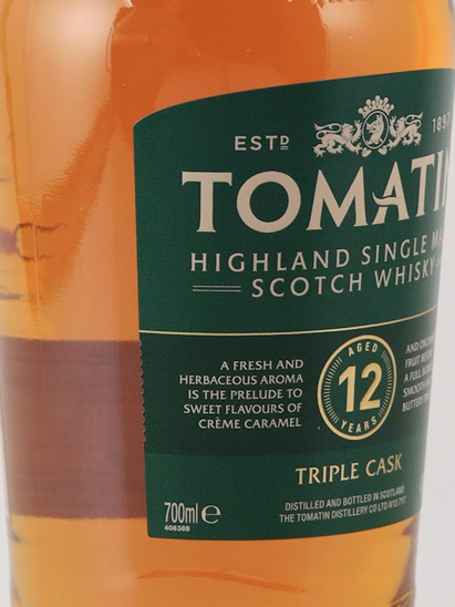 Tomartin 12 Years Triple Cask [Parallel Import]
