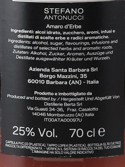 Amaro d'Erbe