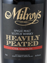 Load image into Gallery viewer, Milroy's Heavily Peated Cask Strength Batch 1 61.1%