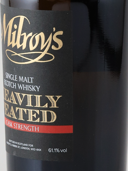 Milroy's Heavily Peated Cask Strength Batch 1 61.1%