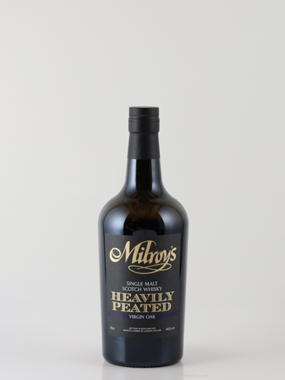 Milroy's Heavily Peated Virgin Oak Batch 1 46%