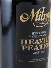 Load image into Gallery viewer, Milroy's Heavily Peated Virgin Oak Batch 1 46%