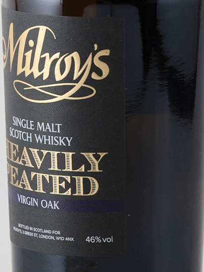 Milroy's Heavily Peated Virgin Oak Batch 1 46%