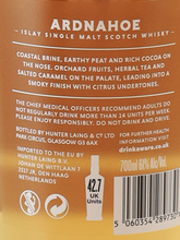 Load image into Gallery viewer, Ardnahoe 5 Year Cask Strength Batch 2 61%