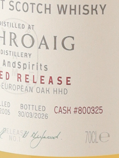 Saltire Rare Malt Laphroaig 20 Years 2005 for AndSpirits 48.8%