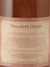 Load image into Gallery viewer, Decadent Drams Ben Nevis 12 Years 2012 Bourbon Cask 53%
