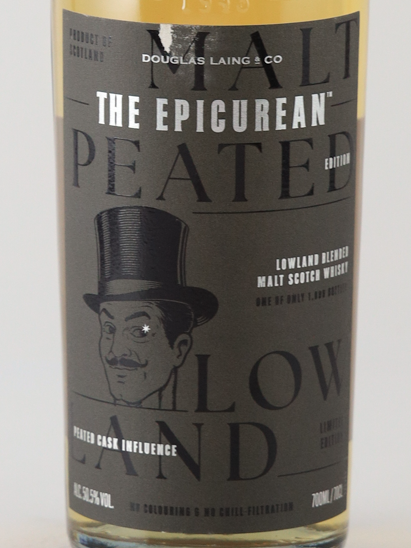 The Epicurean Peated Edition (defective label)