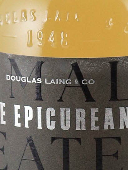 The Epicurean Peated Edition (defective label)