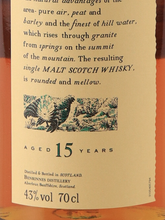 Load image into Gallery viewer, Benrinnes 15 years 2019 release lot 9298 (defective cap)