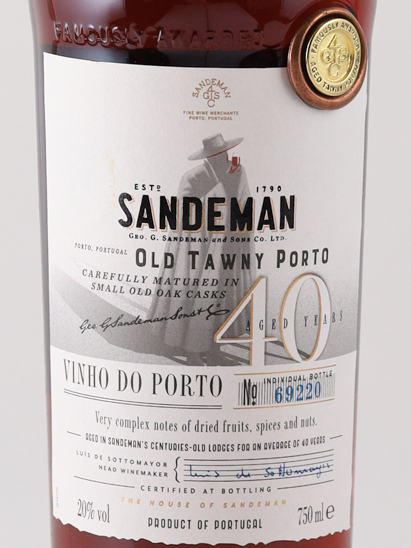 Sandeman Tawny Port 40 years