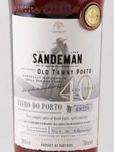 Load image into Gallery viewer, Sandeman Tawny Port 40 years