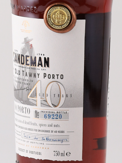 Sandeman Tawny Port 40 years