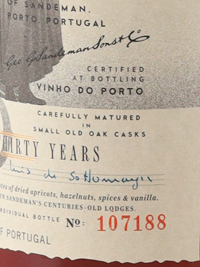 Sandeman Tawny Port 30 Years