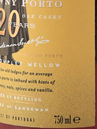 Sandeman Tawny Port 20 years