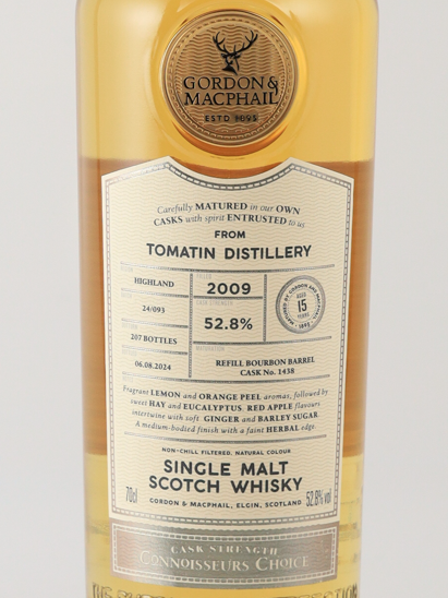 Gordon & Macphail Cask Strength Tomatin 15 Years Old 2009 52.8%