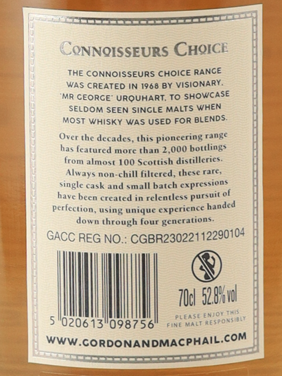 Gordon & Macphail Cask Strength Tomatin 15 Years Old 2009 52.8%
