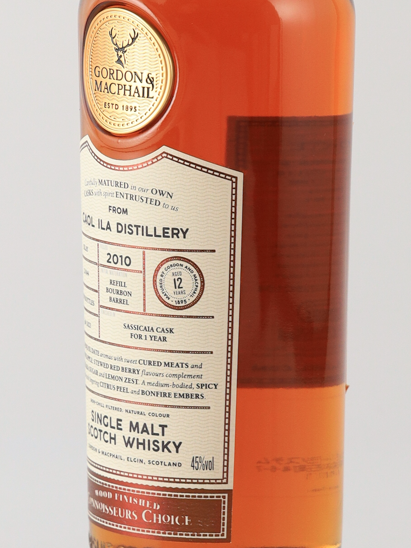 Gordon & Macphail Wood Finish Caol ila 12 Years 2010 45%
