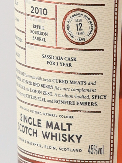 Gordon & Macphail Wood Finish Caol ila 12 Years 2010 45%