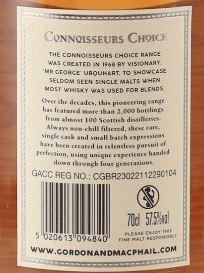 Gordon & Macphail Cask Strength Macduff 13 Years Old 2009 57.5%