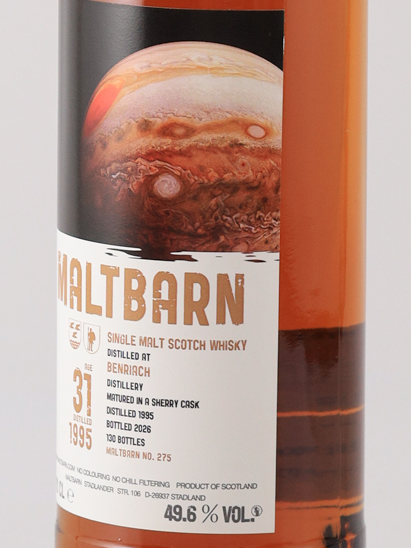 Maltbarn Benriach 31 Years Old 1995 49.6%