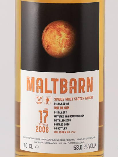 Maltbarn Balblair 17 Years Old 2008 53%