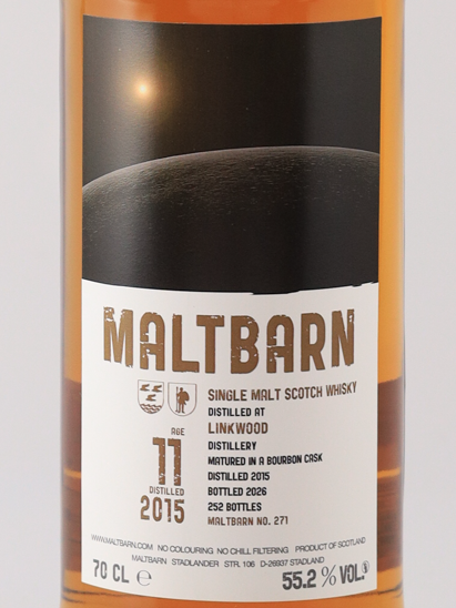 Maltbarn Linkwood 11 Years Old 2015 55.2%