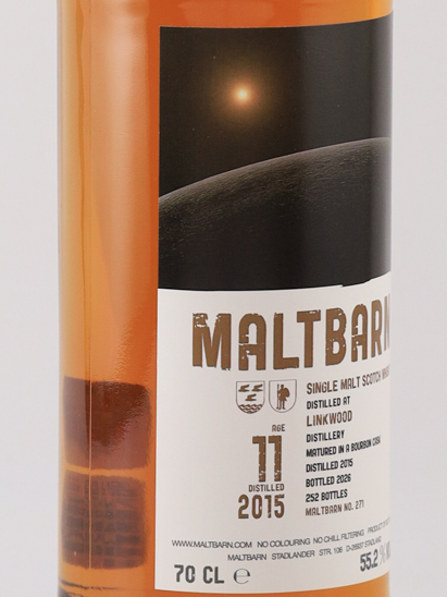 Maltbarn Linkwood 11 Years Old 2015 55.2%