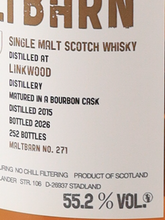Load image into Gallery viewer, Maltbarn Linkwood 11 Years Old 2015 55.2%