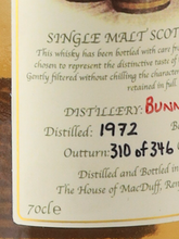 Load image into Gallery viewer, Golden Cask Bunnahabhain 40 Years Old 1972 44.6%
