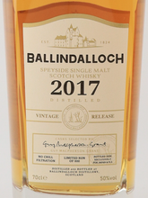 Load image into Gallery viewer, Ballindalloch Vintage Release 2017