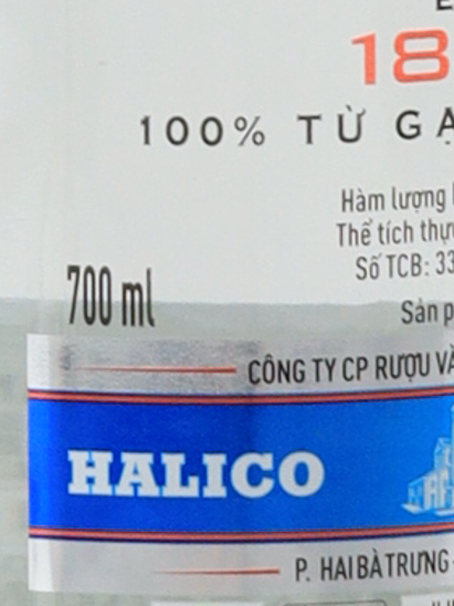 Vodka Hanoi 33% 700ml - image 5