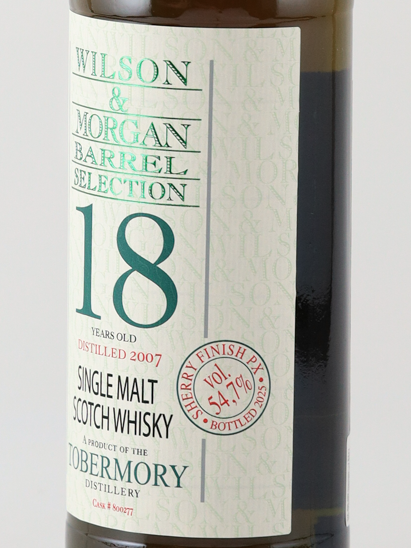 Wilson & Morgan Tobermory 18 Year Old 2007 54.7% 700ml - image 5