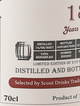 Load image into Gallery viewer, Scout Drinks Macduff 18 Year Old 2007 48.9% - image 6