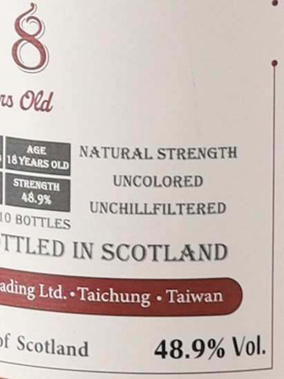 Scout Drinks Macduff 18 Year Old 2007 48.9% - image 7