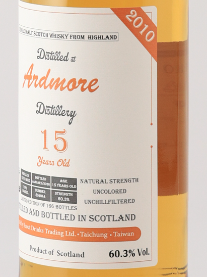 Scout Drinks Ardmore 15 Year Old 2010 60.3% - image 4
