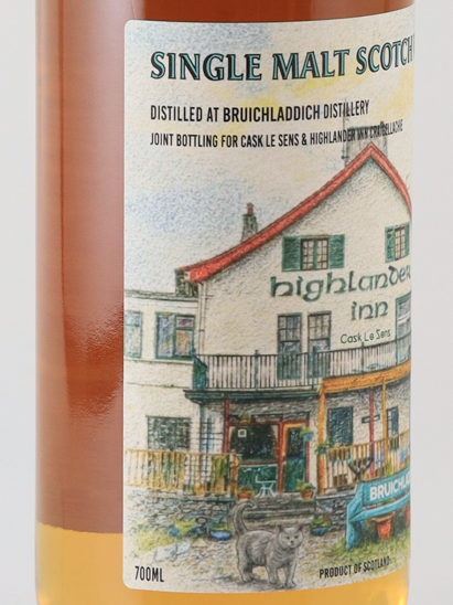 Bruichladdich 17 Year Old 2008 Highlander Inn x Cask Le Sens 52.7% 700ml - image 3