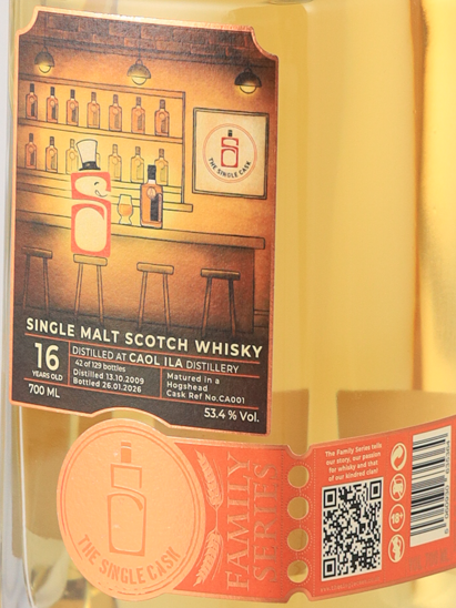 The Single Cask Caol Ila 16 Year Old 2009 53.4% 700ml - image 6