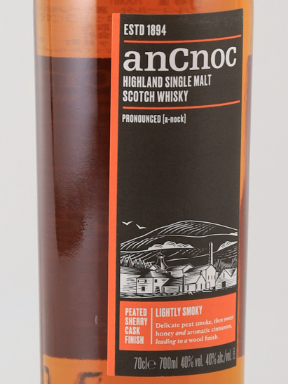 an Cnoc Sherry Peated New Label (Official Import) - image 4