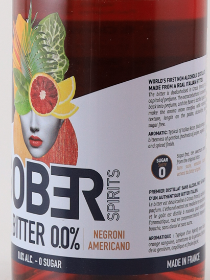 Sober Spirits Bitter Non-Alcoholic (Supplier Sale Restricted to Bars and Restaurants) - image 4