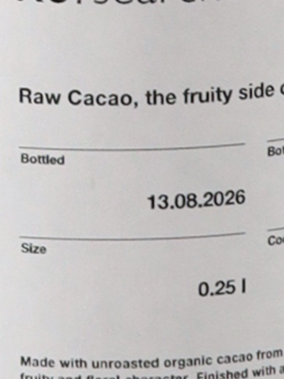 Shirahama Researchers - Raw Cacao, the Fruity Side of Chocolate - 250ml - image 5