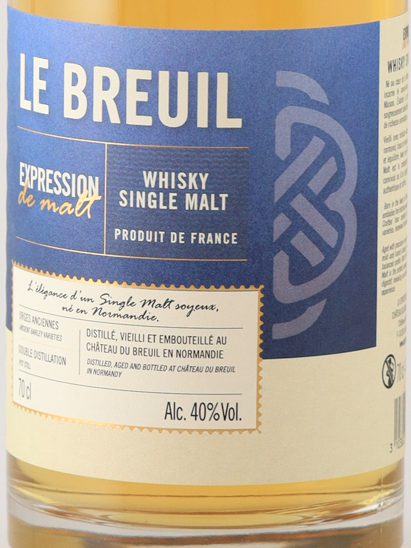 Chateau du Breuil Single Malt Le Breuil Expression de Malt - image 4