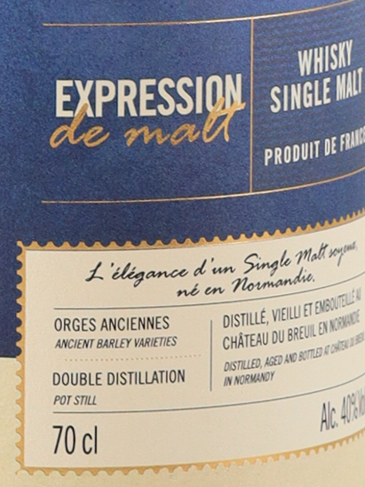 Chateau du Breuil Single Malt Le Breuil Expression de Malt - image 5