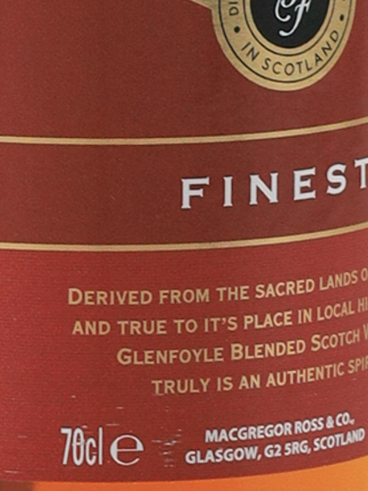 Glenfoyle Blended Scotch Whisky 700ml - image 5