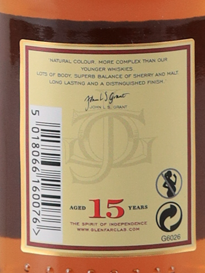 Glenfarclas 200ml 3-Bottle Pack (15 Year Old, 21 Year Old, 25 Year Old) - image 8