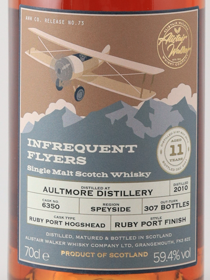 Infrequent Flyers Aultmore 11 Year Old 2010 59.4% - image 3