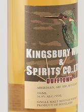 Load image into Gallery viewer, Kingsbury Dufftown Kingfisher Label 56.9% - image 3