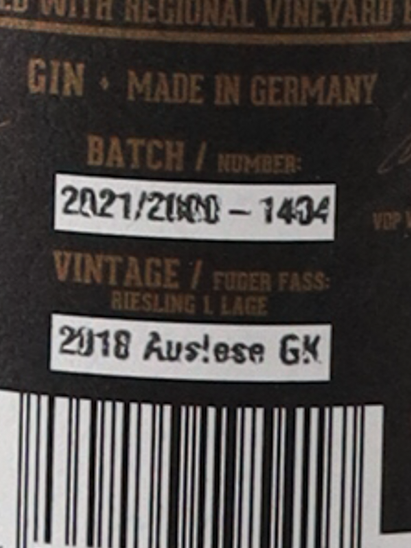 Ferdinand's Saar Dry Gin Goldcap 2021 49% - image 11