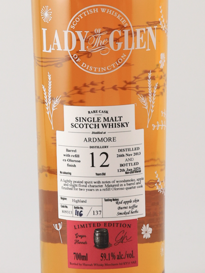 Lady of the Glen Ardmore 12 Year Old 2013 59.1% - image 3